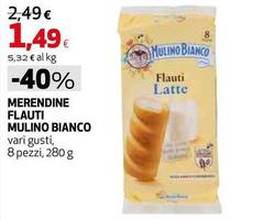 Mulino Bianco - Merendine Flauti