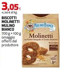 Mulino Bianco - Biscotti Molinetti