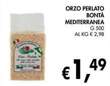 Bontà mediterranea - Orzo Perlato