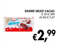 Ferrero - Kinder Delice Cacao