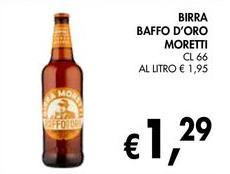 Moretti - Birra Baffo D'oro