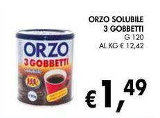 Asborno 3 gobbetti - Orzo Solubile