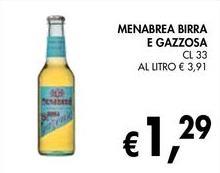 Menabrea - Birra E Gazzosa