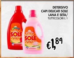 Sole - Detersivo Capi Delicati  Lana E Seta