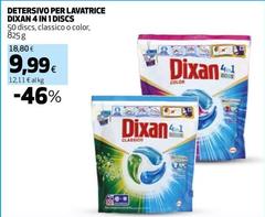 Dixan - Detersivo Per Lavatrice 4 In 1 Discs