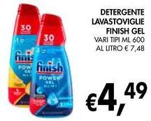 Finish - Detergente Lavastoviglie Gel
