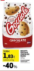Gocciole - Biscotti Gocciole Chocolate Pavesi