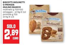 Mulino Bianco - Biscotti Molinetti O Primizie