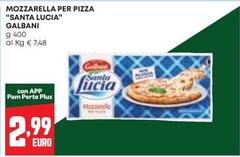 Galbani - Mozzarella Per Pizza Santa Lucia