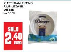 Diesse - Piatti Piani E Fondi Riutilizzabili