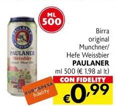Paulaner - Birra Original Munchner