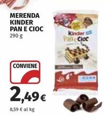 Ferrero - Merenda Kinder Pan E Cioc