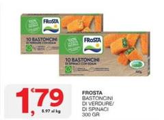 Frosta - Bastoncini Di Verdure/ Di Spinaci