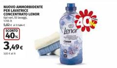 Lenor - Nuovo Ammorbidente Per Lavatrice Concentrato