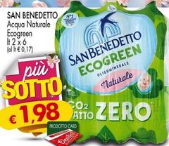 San Benedetto - Acqua Naturale Ecogreen