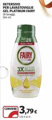 Fairy - Detersivo Per Lavastoviglie Gel Platinum