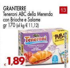 Granterre - Teneroni Abc Della Merenda Con Brioche E Salame