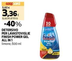 Finish - Detersivo Per Lavastoviglie Power Gel All In 1