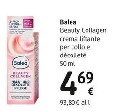 Balea - Beauty Collagen Crema Liftante Per Collo E Décolleté 50 Ml