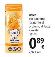 Balea - Docciacrema Idratante Al Profumo Di Latte E Miele 300 Ml