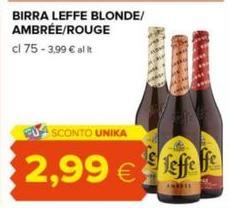 Leffe - Birra Ambrée/Rouge