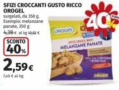 Orogel - Sfizi Croccanti Gusto Ricco