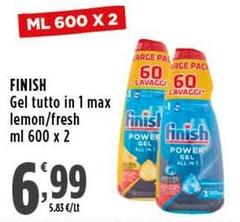 Finish - Gel Tutto In 1 Max Lemon