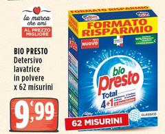 Bio Presto - Detersivo Lavatrice In Polvere