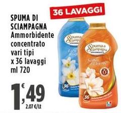 Spuma di Sciampagna - Ammorbidente Concentrato