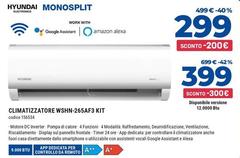 Hyundai - Climatizzatore WSHN-265AF3 Kit