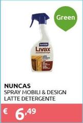 Nuncas - Spray Mobil & Design Latte Detergente
