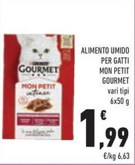 Gourmet Purina - Alimento Umido Per Gatti Mon Petit