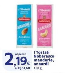 Noberasco - I Tostati Mandorle, Anaardi 