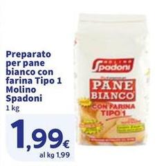 Molino Spadoni - Preparato Per Pane Bianco Con Farina Tipo 1