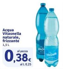 Vitasnella - Acqua Naturale, Frizzante