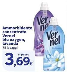Vernel - Ammorbidente Concentrato Blu Oxygen, Lavanda