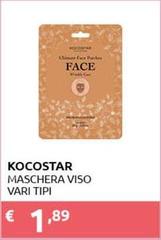 Kocostar - Maschera Viso