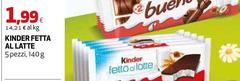 Kinder - Fetta Al Latte
