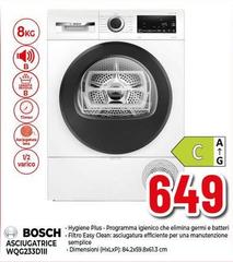 Bosch - Asciugatrice WQG233D1II 