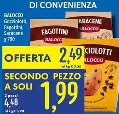 Balocco - Gocciolotti, Fagottini, Saracene