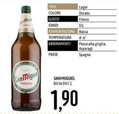 San miguel - Birra