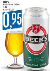 Becks - Birra Pilsner Tedesc