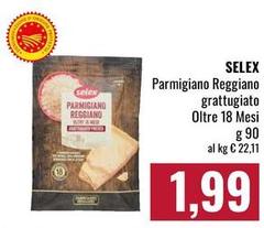 Selex - Parmigiano Reggiano Grattugiato Oltre 18 Mesi