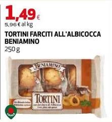Beniamino - Tortini Farciti All'Albicocca