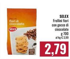 Selex - Frollini Fiori Con Gocce Di Cioccolato
