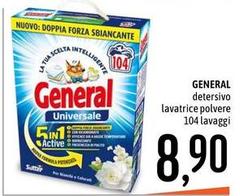 General - Detersivo Lavatrice Polvere