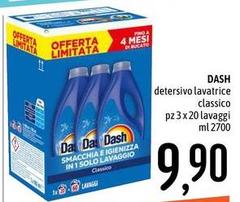 Dash - Detersivo Lavatrice Classico