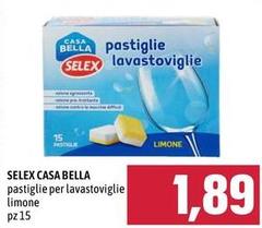 Selex - Casa Bella Pastiglie Per Lavastoviglie Limone