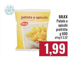 Selex - Patate A Spicchi Prefritte
