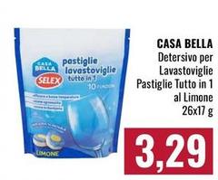 Casa - Detersivo Per Lavastoviglie Pastiglie Tutto In 1 Al Limone